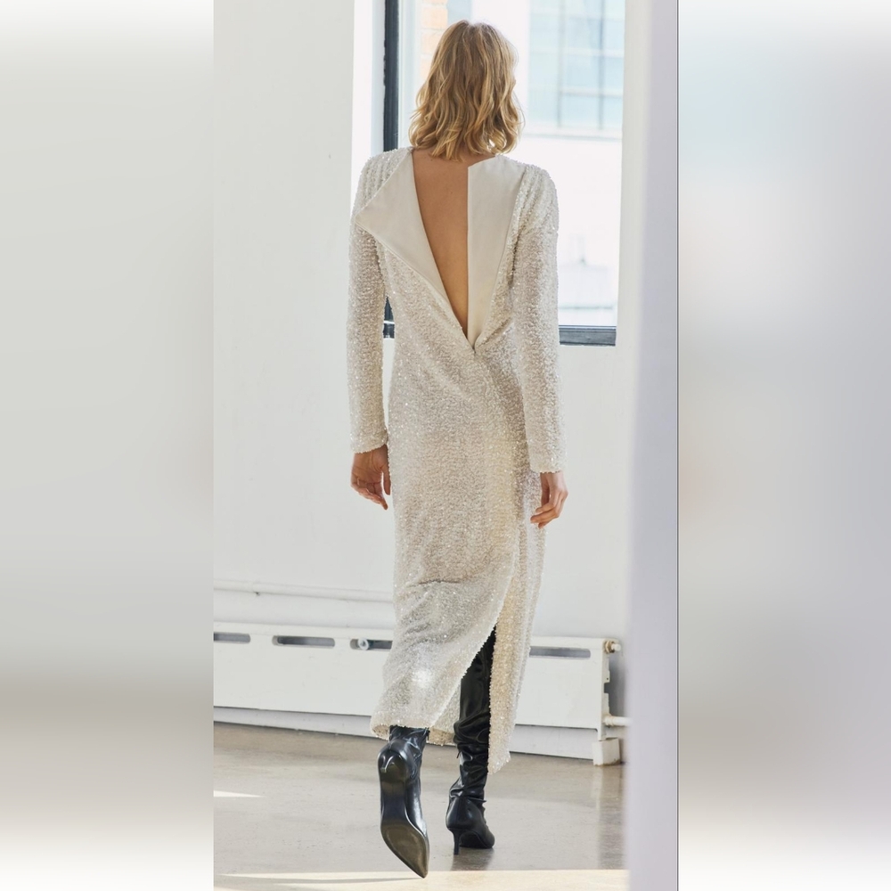 BNWT! Zara sequin muli-positional dress zw collection